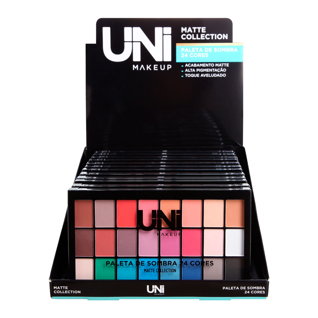 Paleta de Sombras 24 Cores